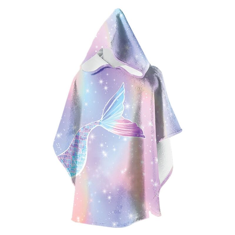 Mermaid Super Soft Towelling Hooded
