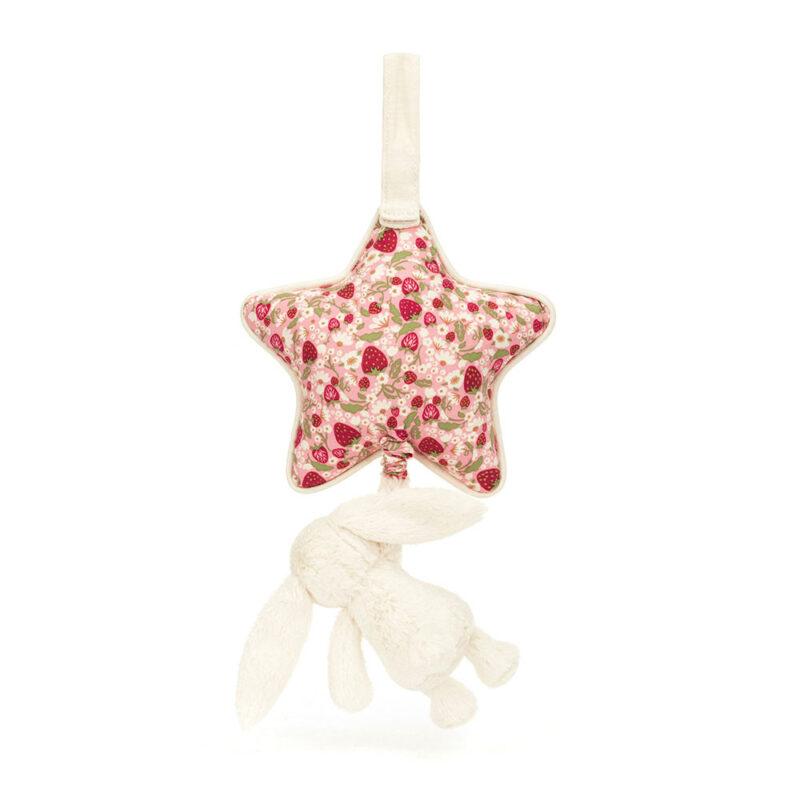 Blossom Cream Bunny 'Berry' Musical Pull - Image 3
