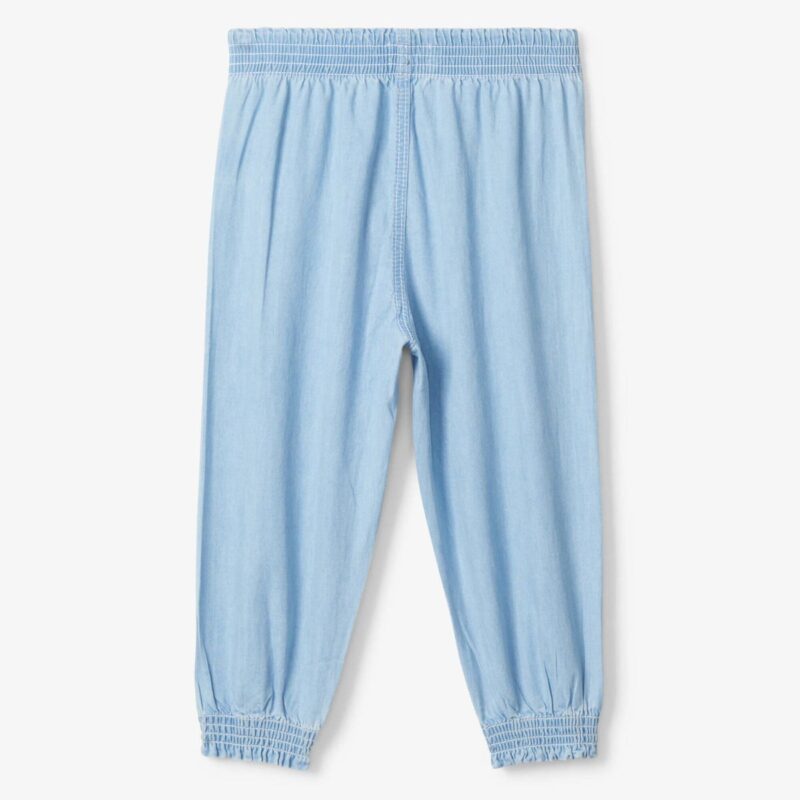 Girls Denim Baggy Pants - Image 2
