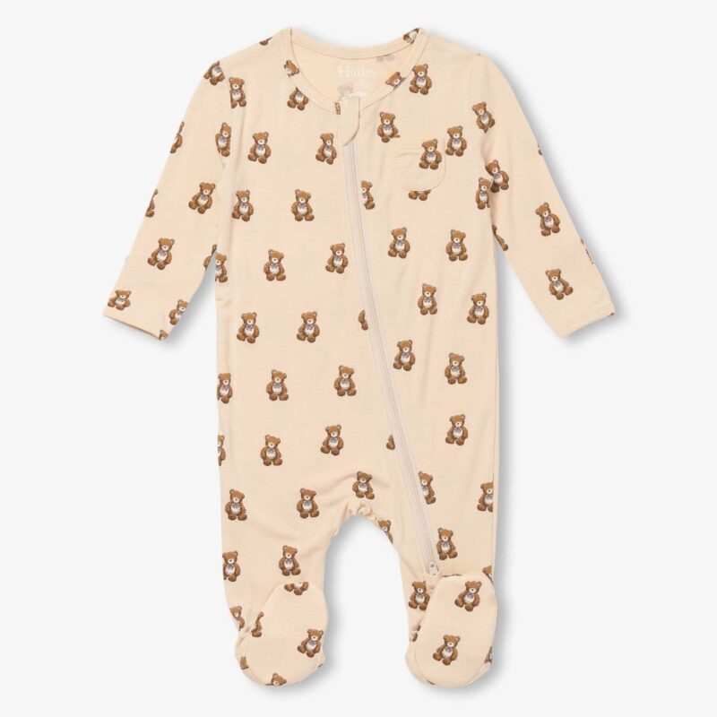 Baby Teddy Bears Footed Sleeper
