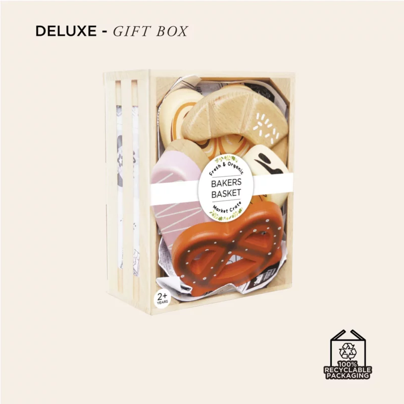 Bakery & Patisserie Wooden Market Crate - Image 3