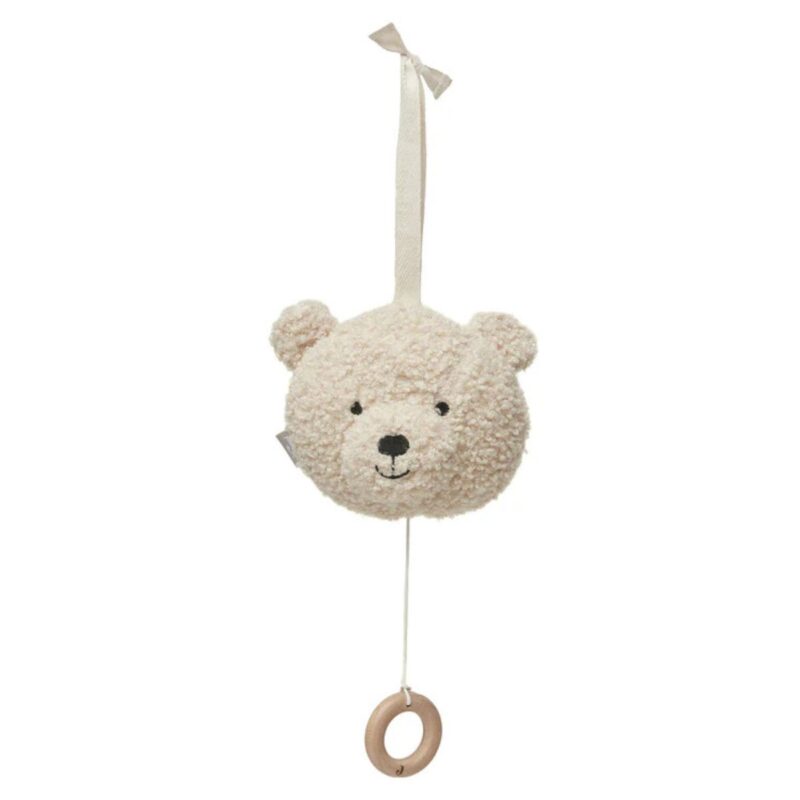 Musical Hanger - Teddy Bear - Naturel