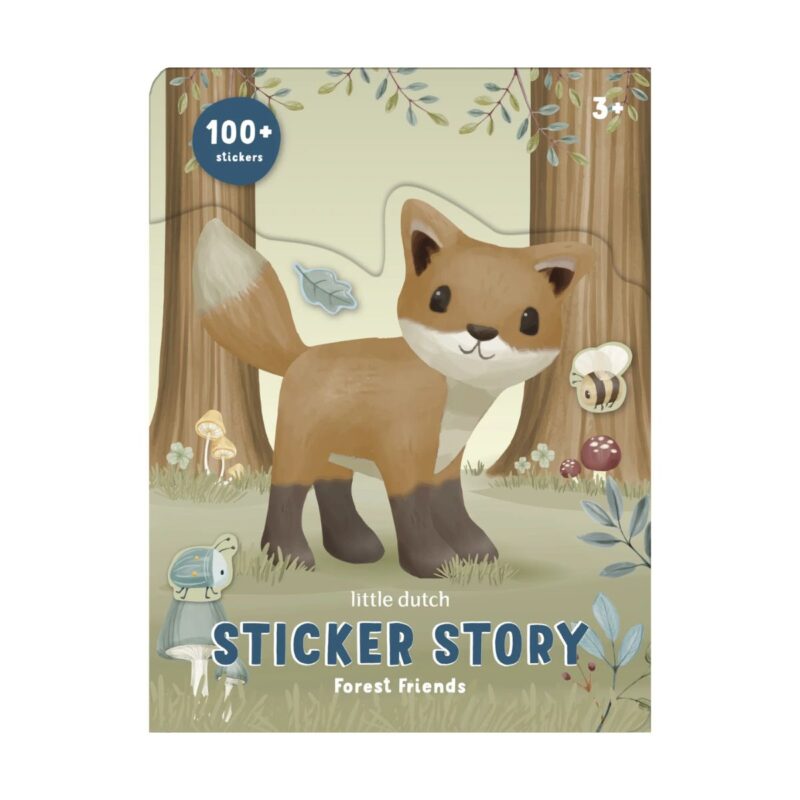 Sticker set forest friends