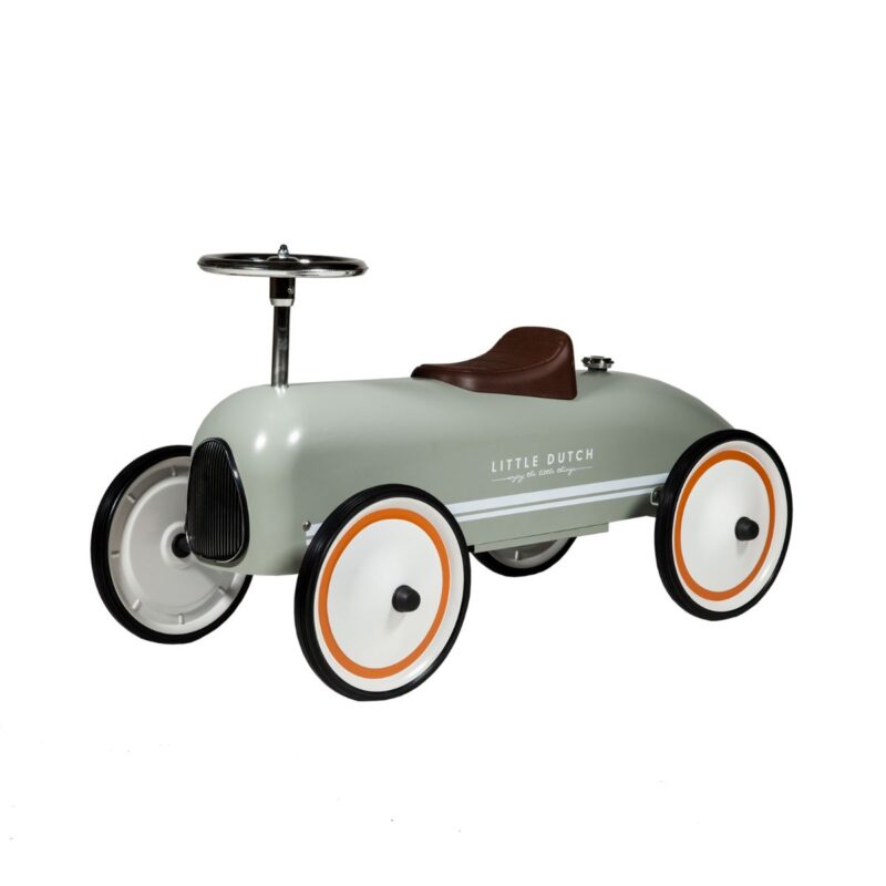 Retro Ride-on Car - Olive