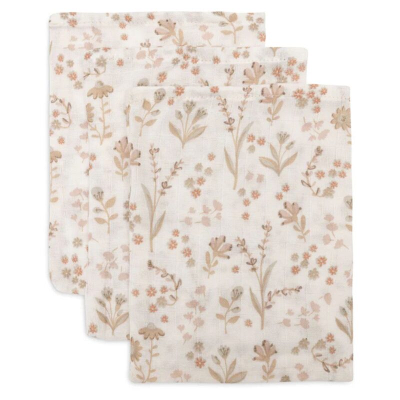 Washcloth Muslin 15x20cm - Bloomy - 3 Pack