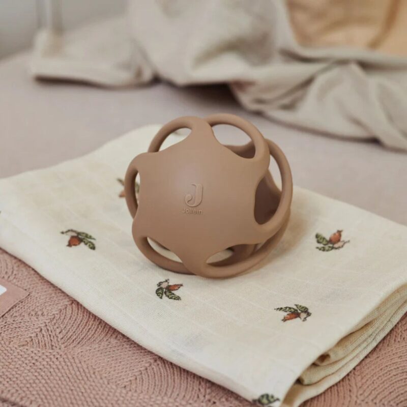 Teething ball Silicone - Biscuit - Image 3