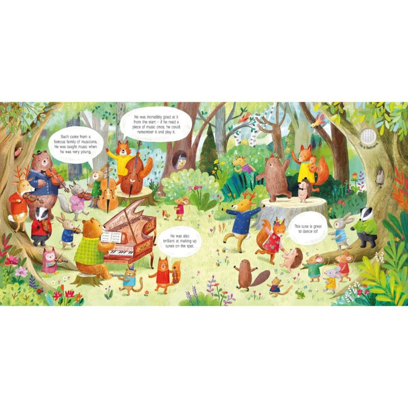 Animal Orchestra Plays Bach (MUSICAL SOUND BOOK) - Image 2