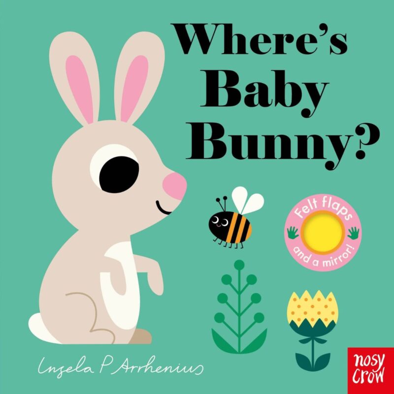 Wheres Baby Bunny (FELT FLAPS) (BOARD)