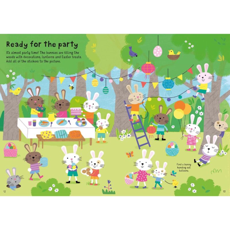 Little First Stickers Easter Bunnies (PB) - Image 2