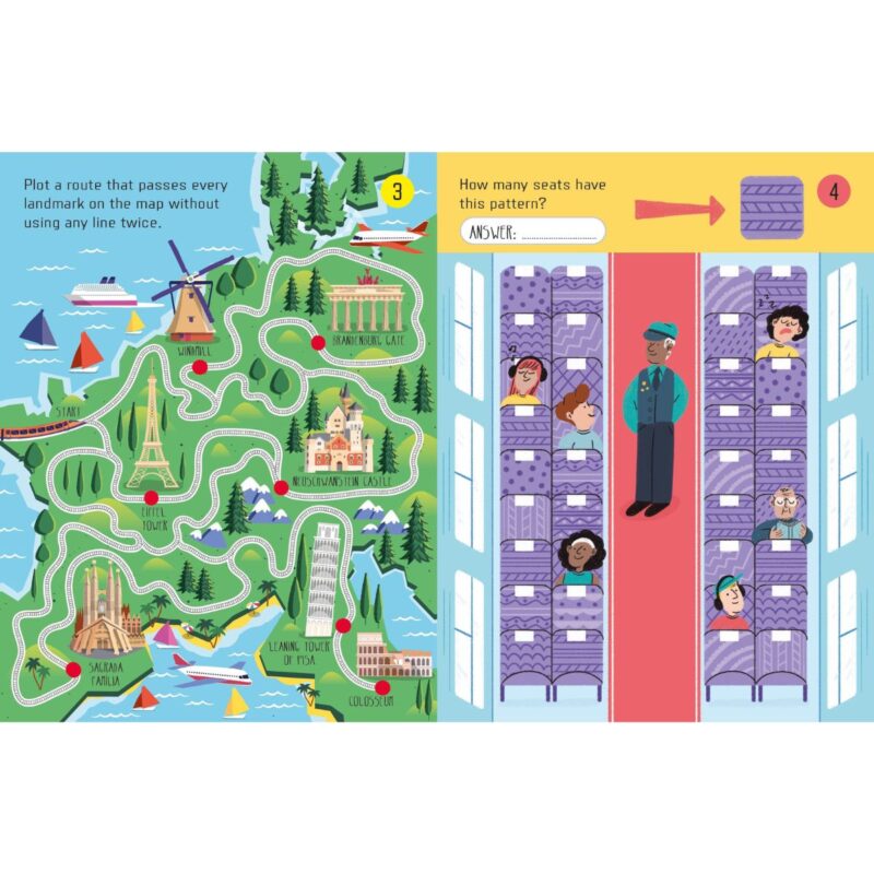 Usborne Minis: Things To Do On A Train Journey (PB) - Image 2