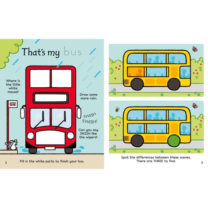 Thats Not My Things That Go Activity Book (PB) - Image 2