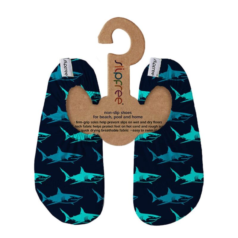 Blue Sharks Kids Slipfree Shoes