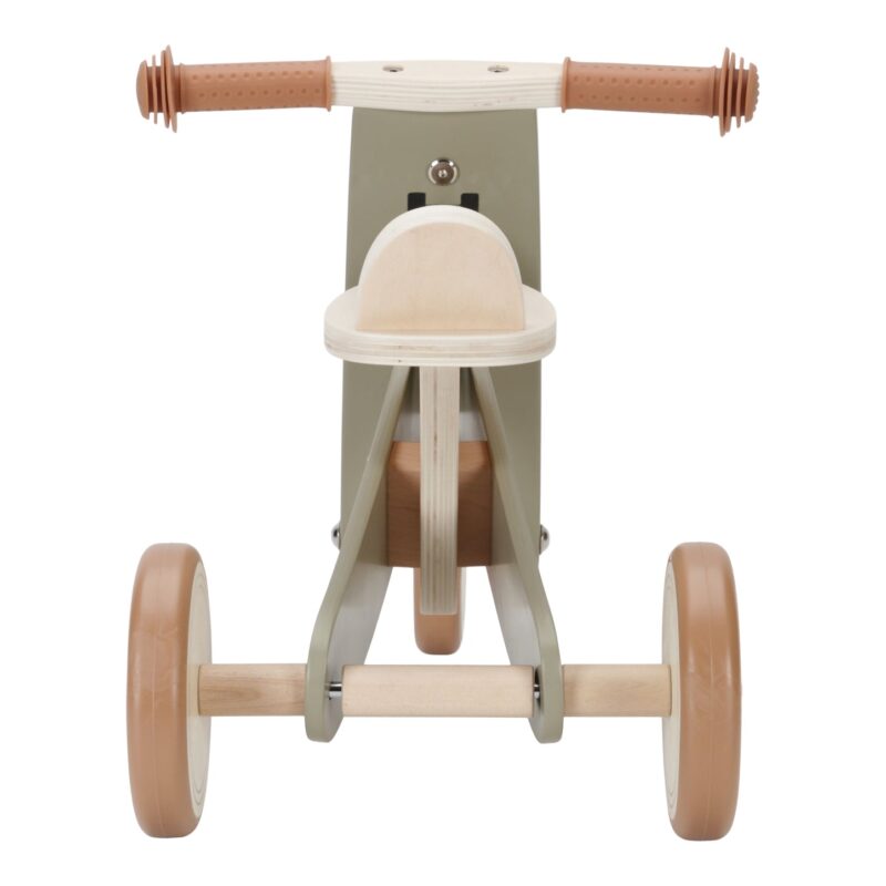 Wooden Tricycle FSC - Olive - Image 3