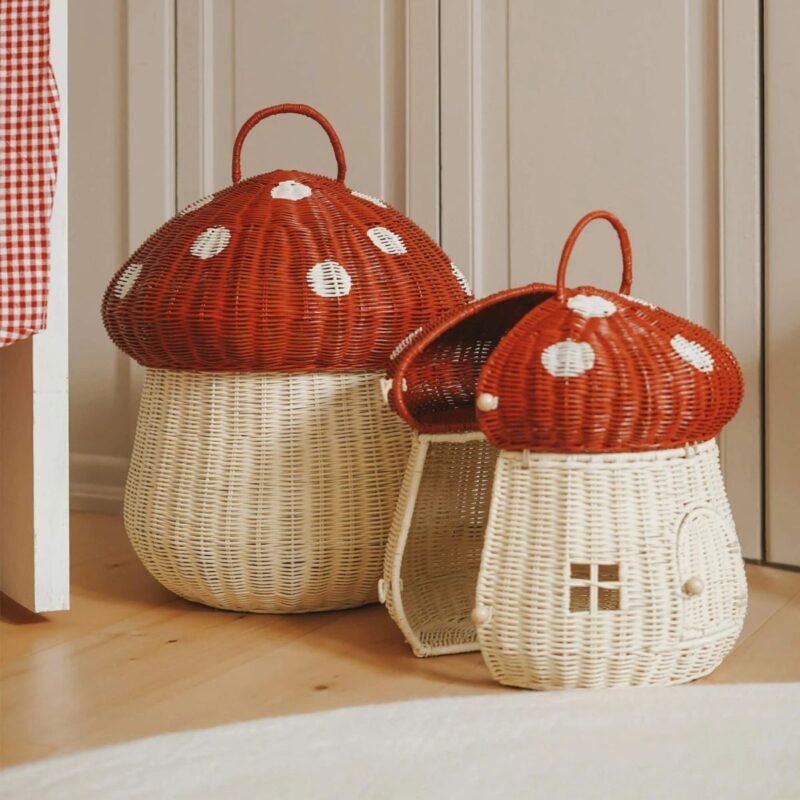 Mushroom Doll House Red - Image 3