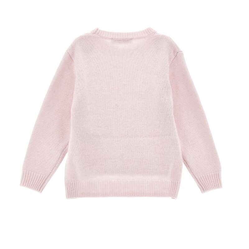 Pink Sweater with slits - Image 2