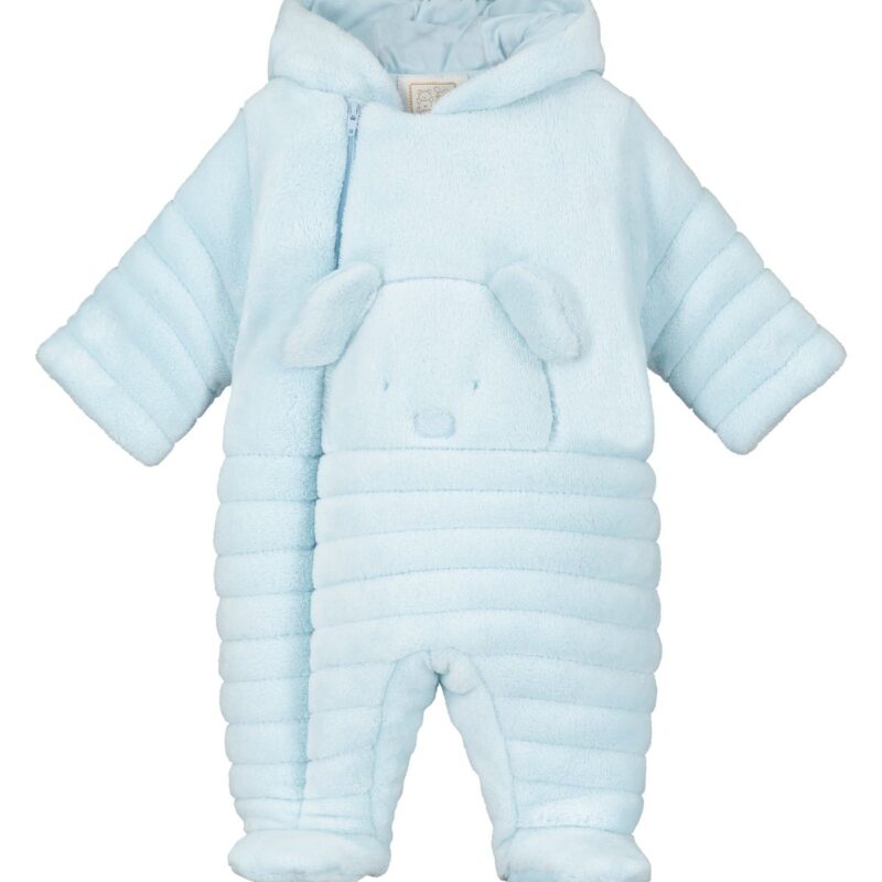 Abel Fleece Pramsuit with Teddy