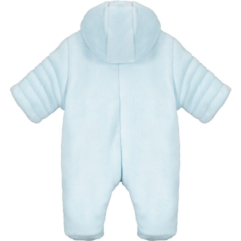 Abel Fleece Pramsuit with Teddy - Image 2