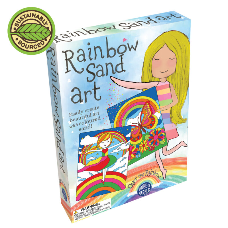 Rainbow Sand Art