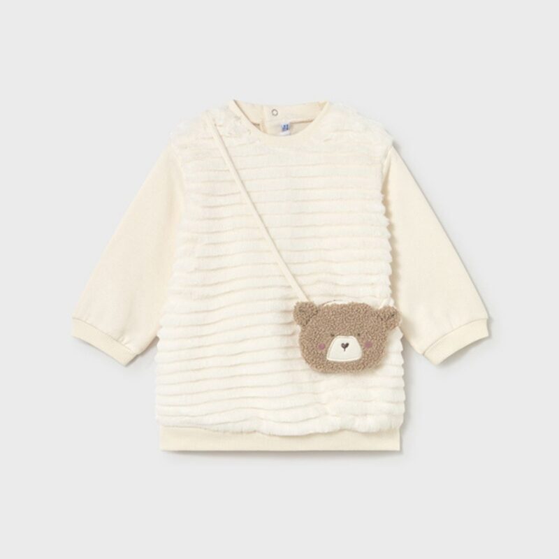 Macchiato Dress with Bear Bag