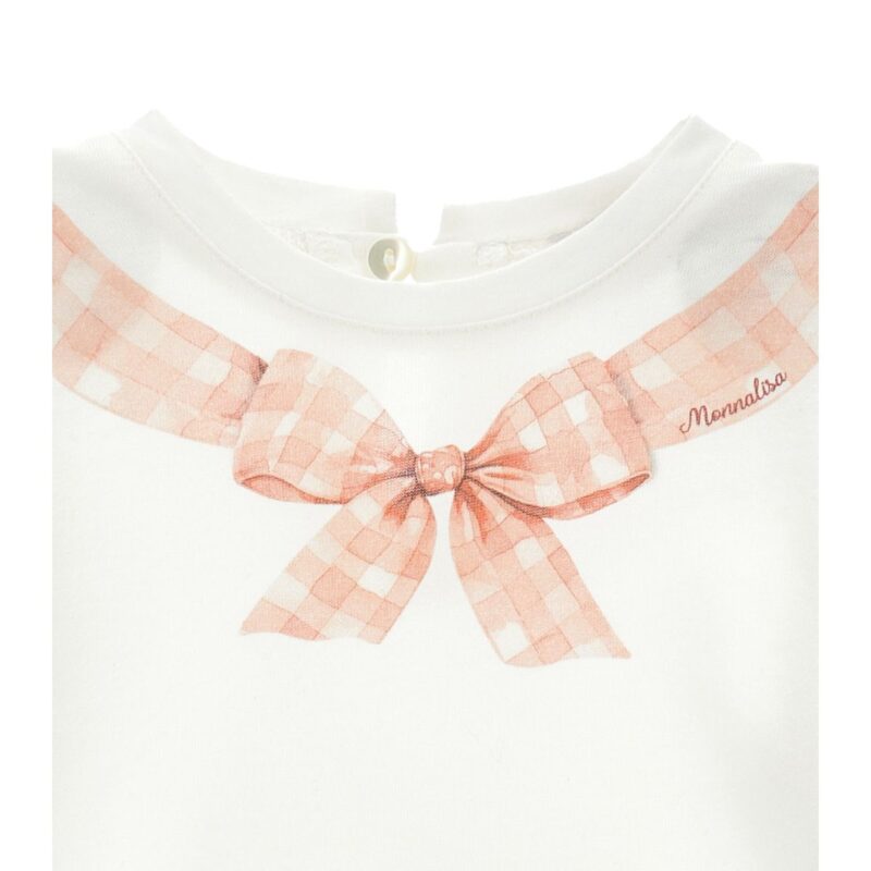 Monnalisa Bow T-Shirt - Image 3
