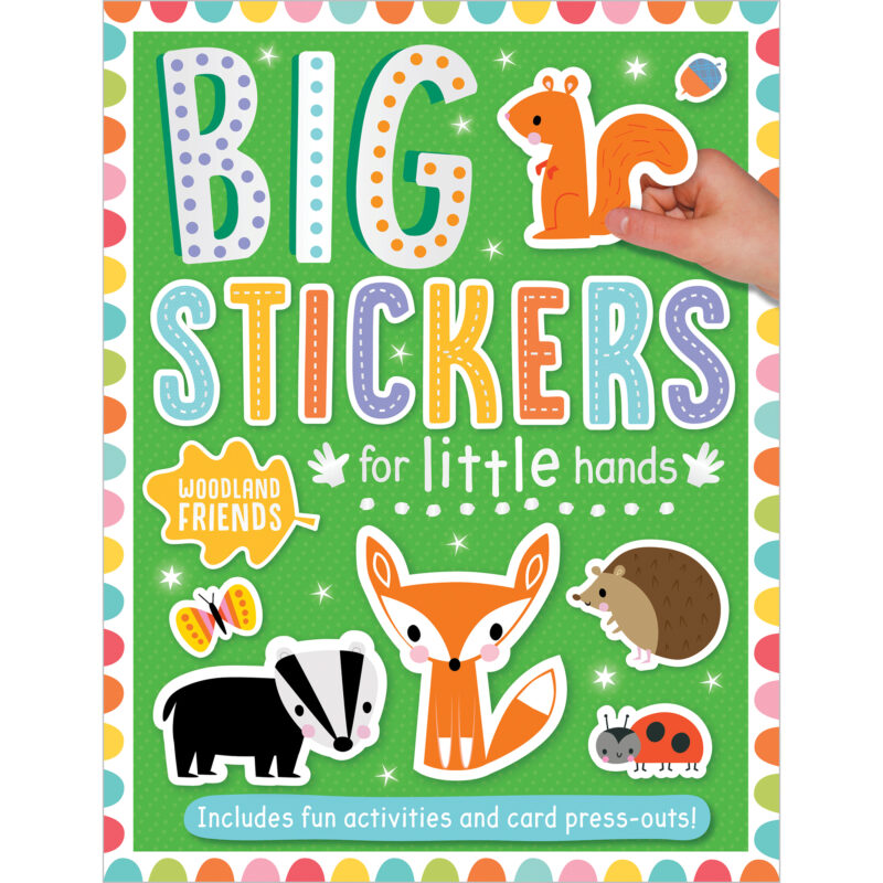 Big Stickers for Little Hands – Woodland Friends