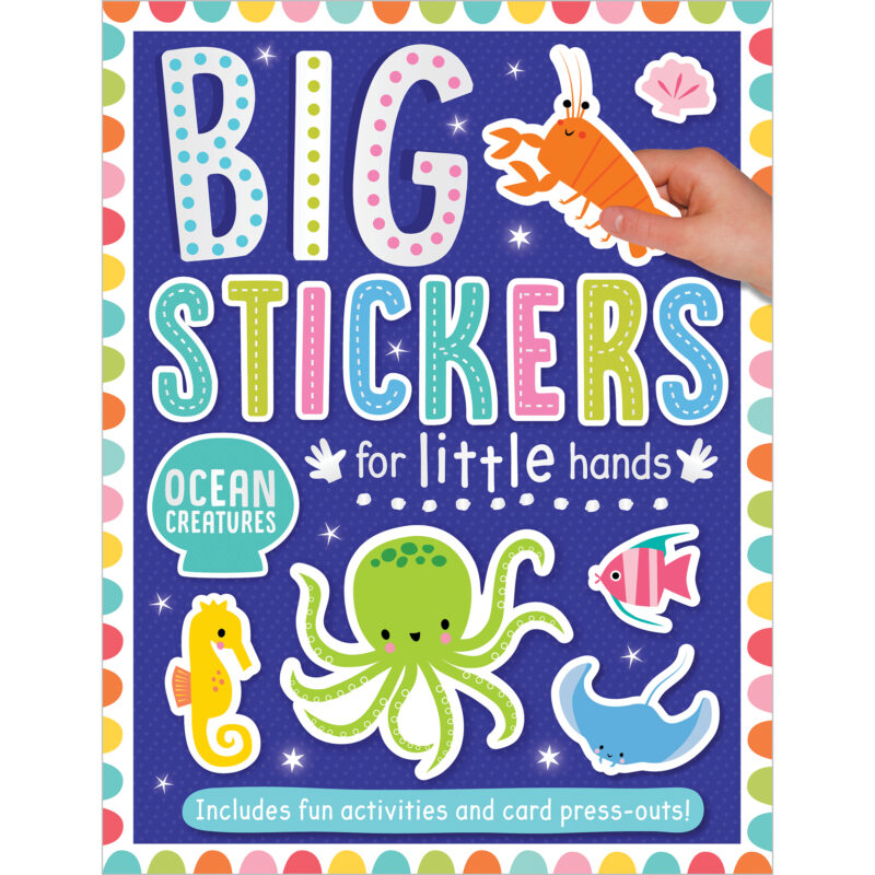 Big Stickers For Little Hands – Ocean Creatures