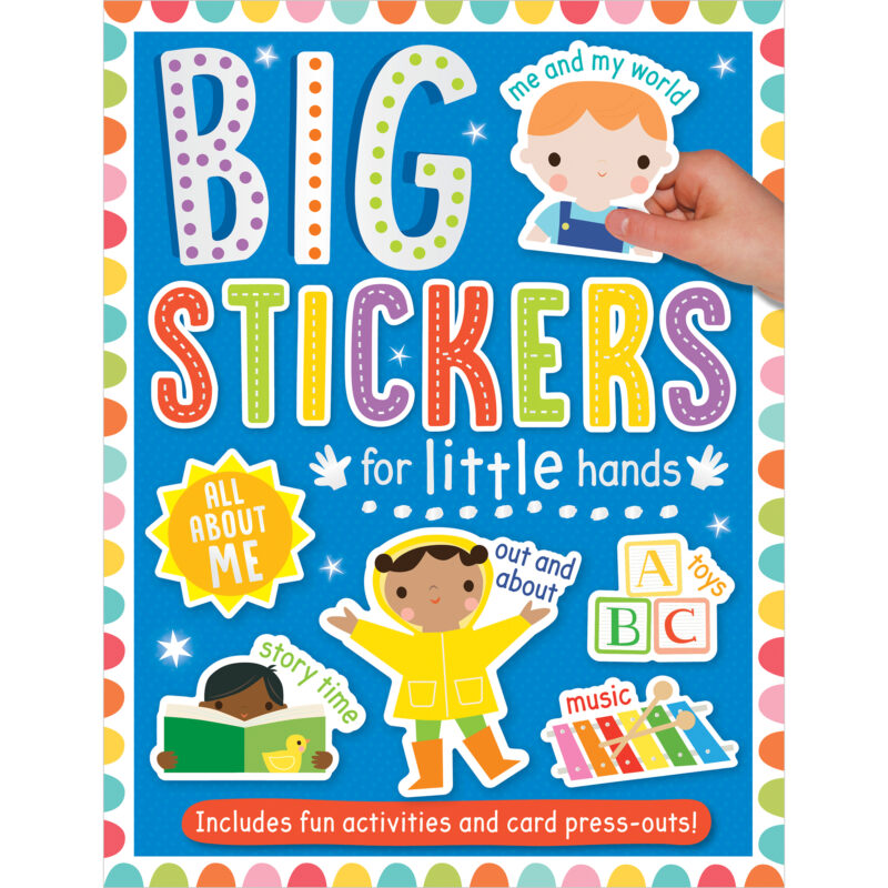 All About Me Big Stickers for Little Hands