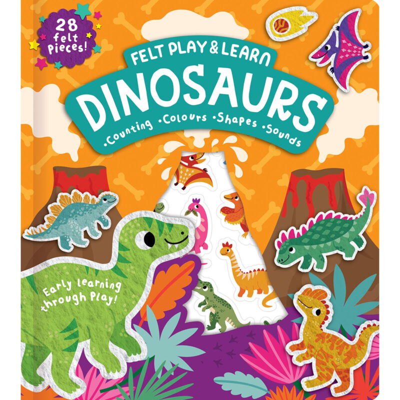 Felt Play and Learn Dinosaurs