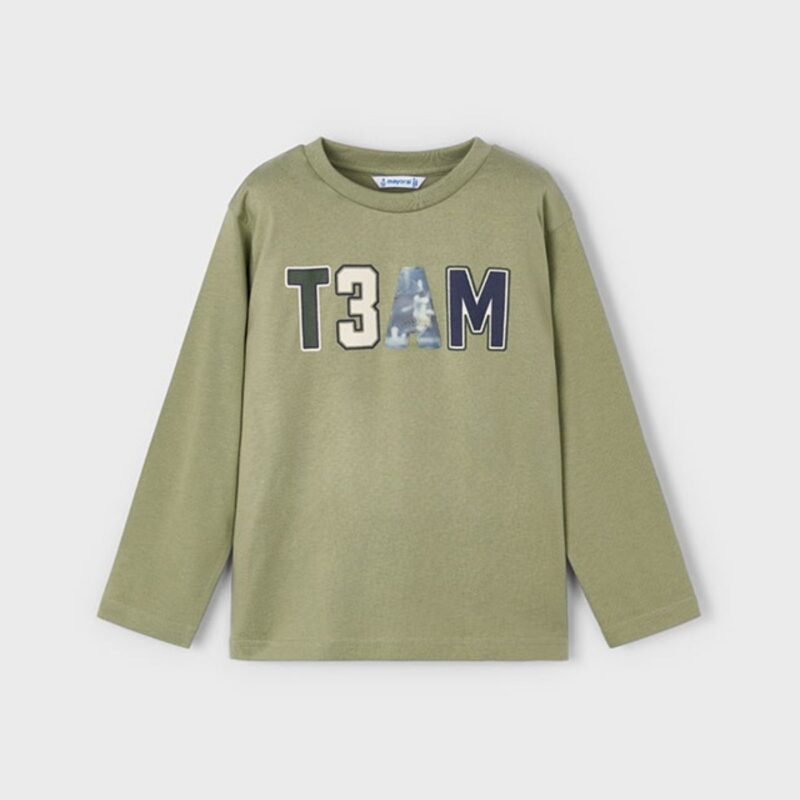 Boys Long Sleeved Team Shirt