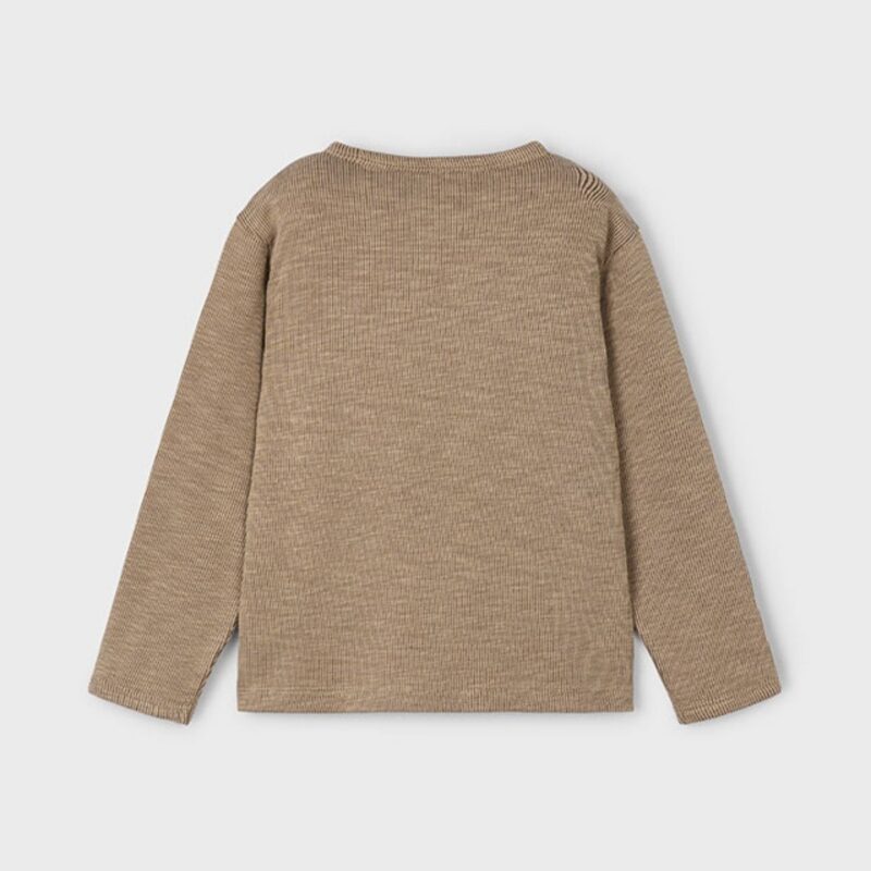 Boys Plain Long Sleeved Shirt - Image 2