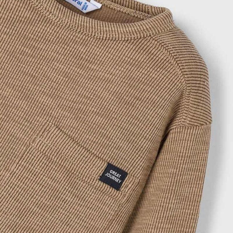 Boys Plain Long Sleeved Shirt - Image 3