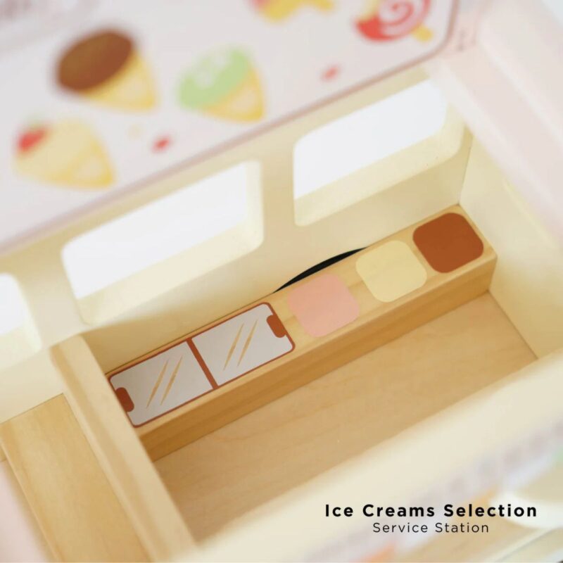 Wooden Ice Cream Van - Image 3