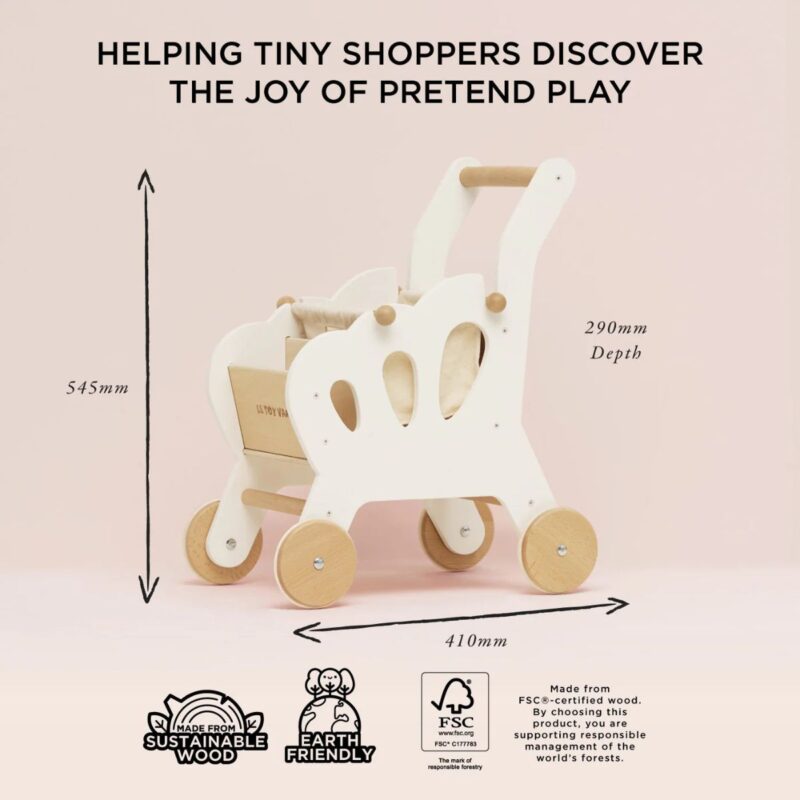 Shopping Grocery Trolley & Bag - Image 3