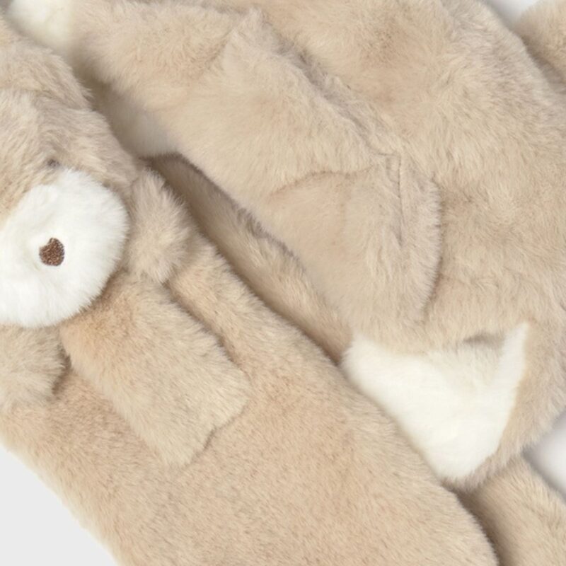 Teddy Bear Unisex Hat and Scarf Set - Image 2