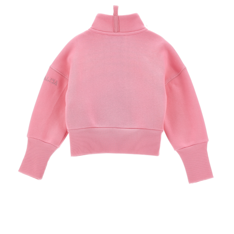 Open sweatshirt with embroidered logo - Image 2