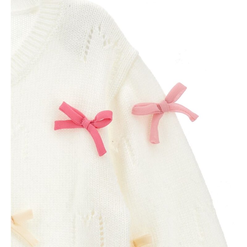Multicolor Cardigan with bows - Image 2