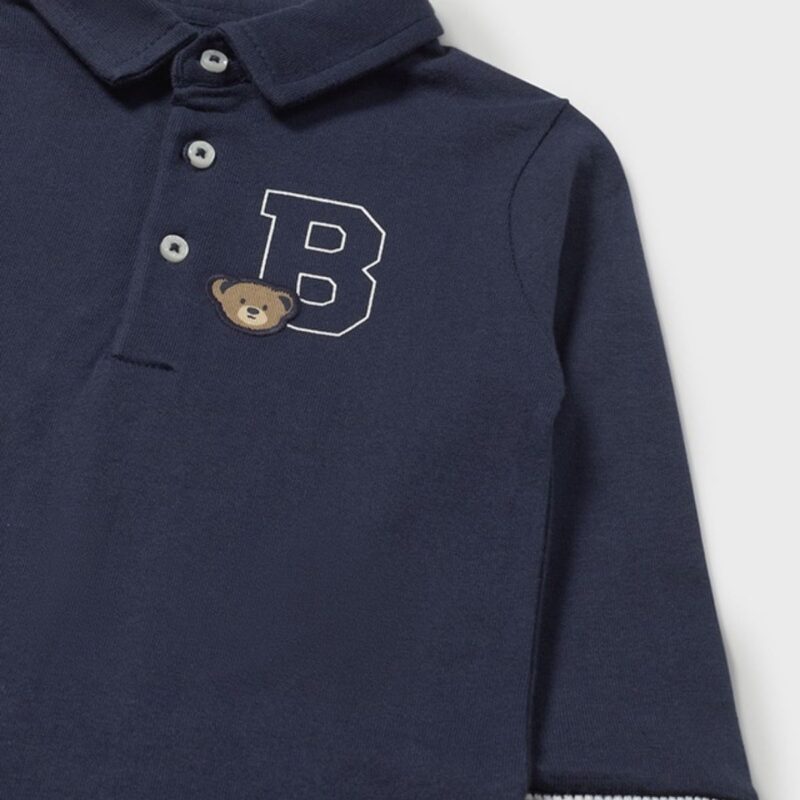 Smooth Bear Detail Polo - Image 2