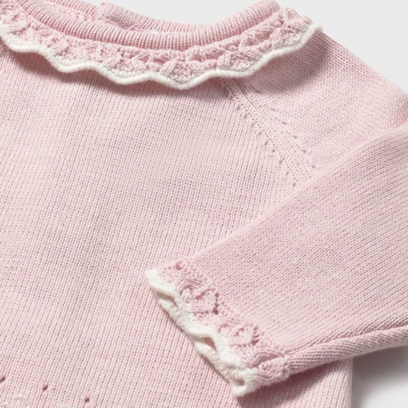 Newborn Light Pink 3 Piece Set - Image 2