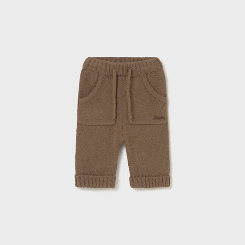 Brown Knitted Trousers