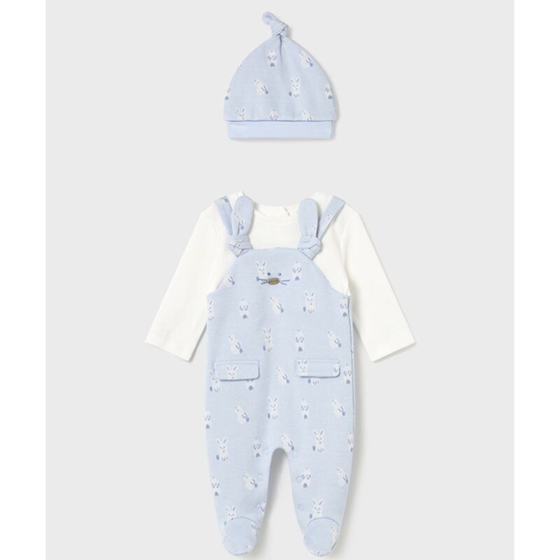 Newborn Rabbit Romper and Hat