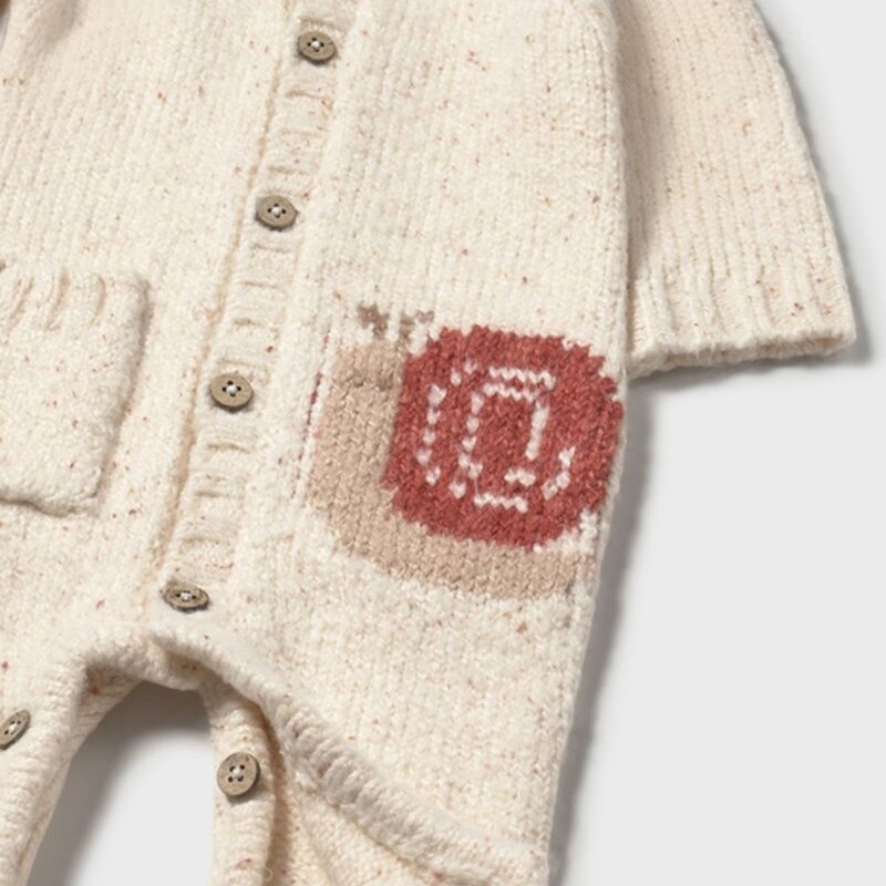 Newborn Unisex Snail Romper - Image 3