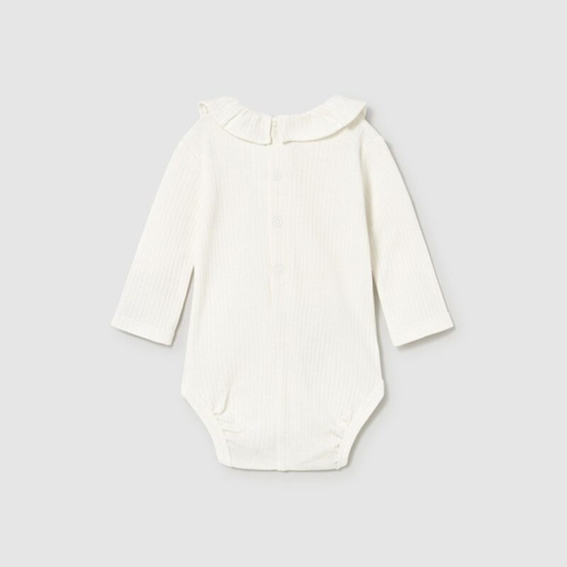 Newborn Basic Ruffle Bodysuit - Image 2