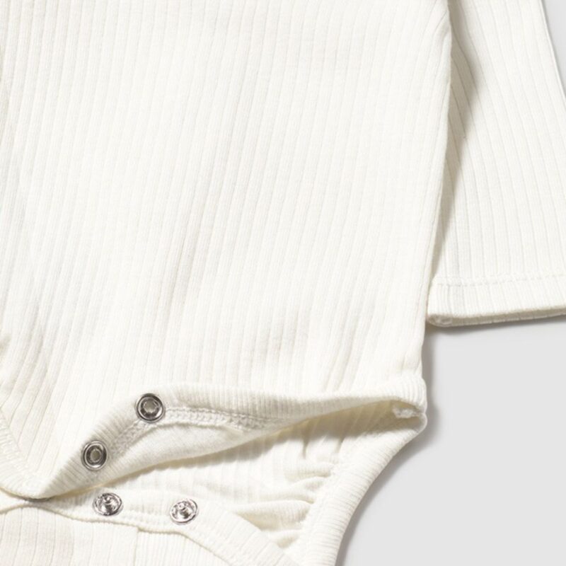 Newborn Basic Ruffle Bodysuit - Image 3