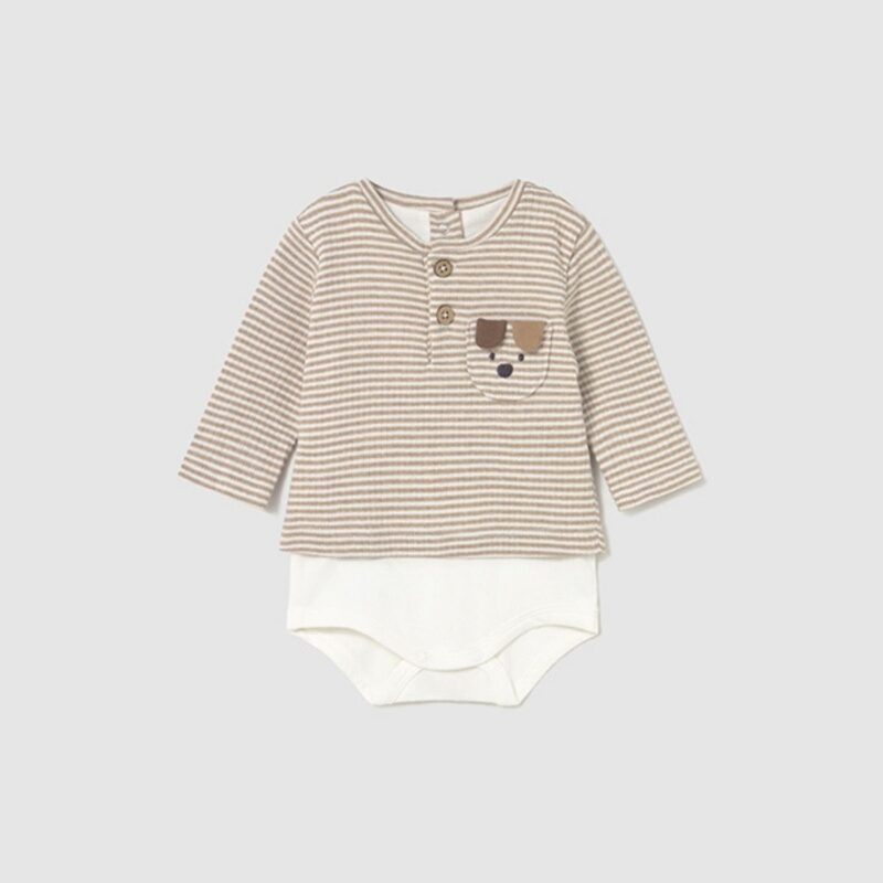 Newborn Striped Bodysuit