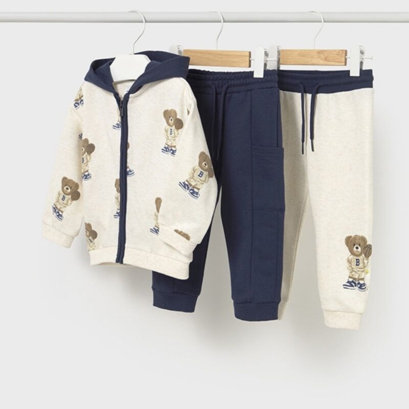 2 Trousers Tracksuit Bear Set