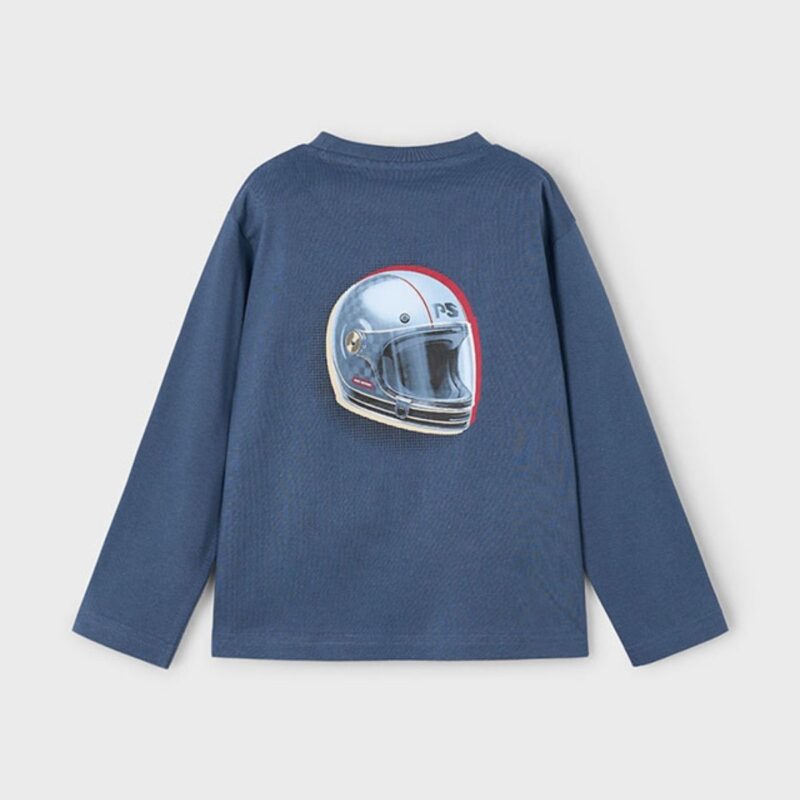 Boys Helmet Motif T-shirt - Image 2