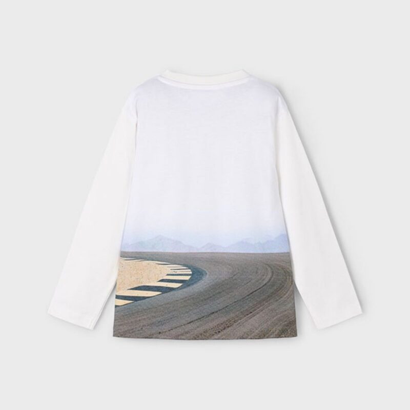 Boys Motorcycle Print T-shirt - Image 2