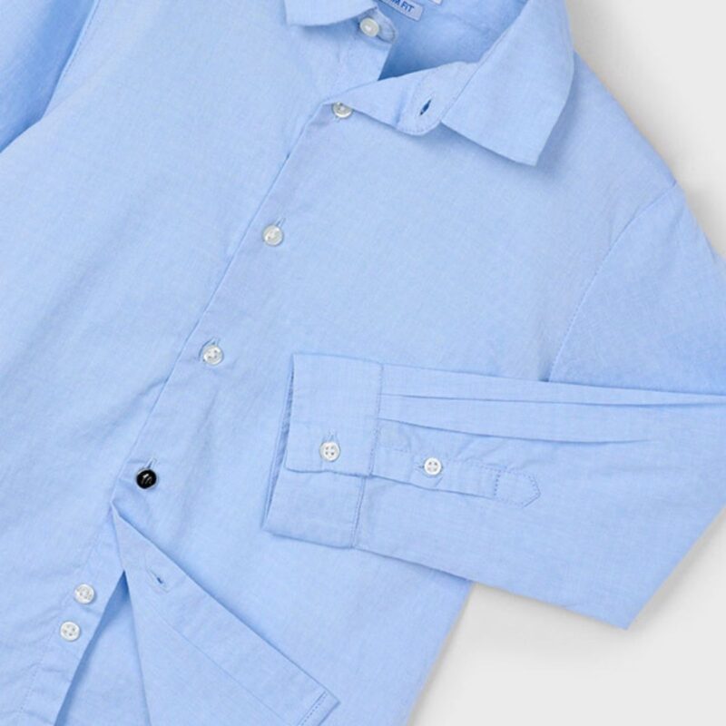 Boy Light Blue Polo Shirt - Image 3