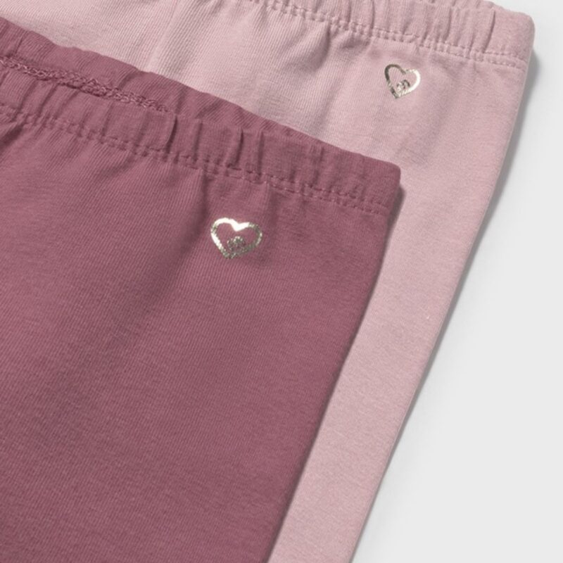 Rose Set of 2 Basic Leggings - Image 4