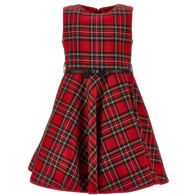 Red Checked Dress